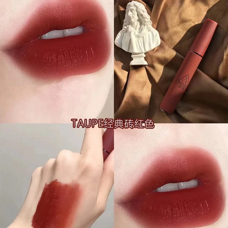 【粉丝福利】3CE长管唇釉#TAUPE（砖红色）显白