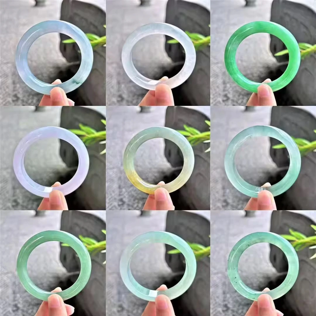 翡翠手镯#元#毛货需精细抛光