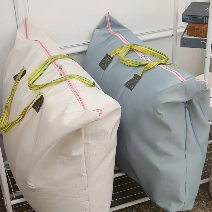 特大容量收纳袋开学搬家旅行棉被子衣物收纳袋子家用水洗购物简约