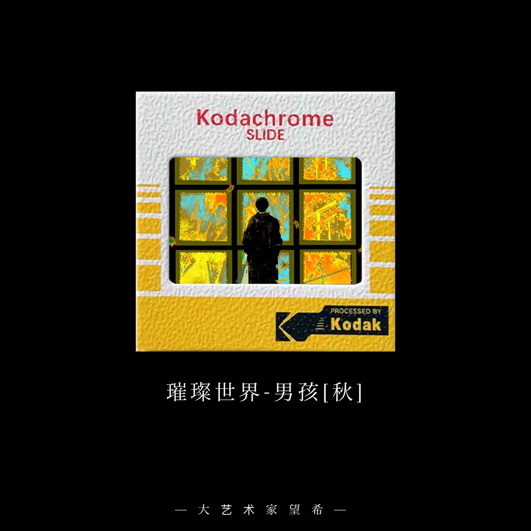 【大艺术家望希】 原创产品插画胶片礼物  璀璨世界