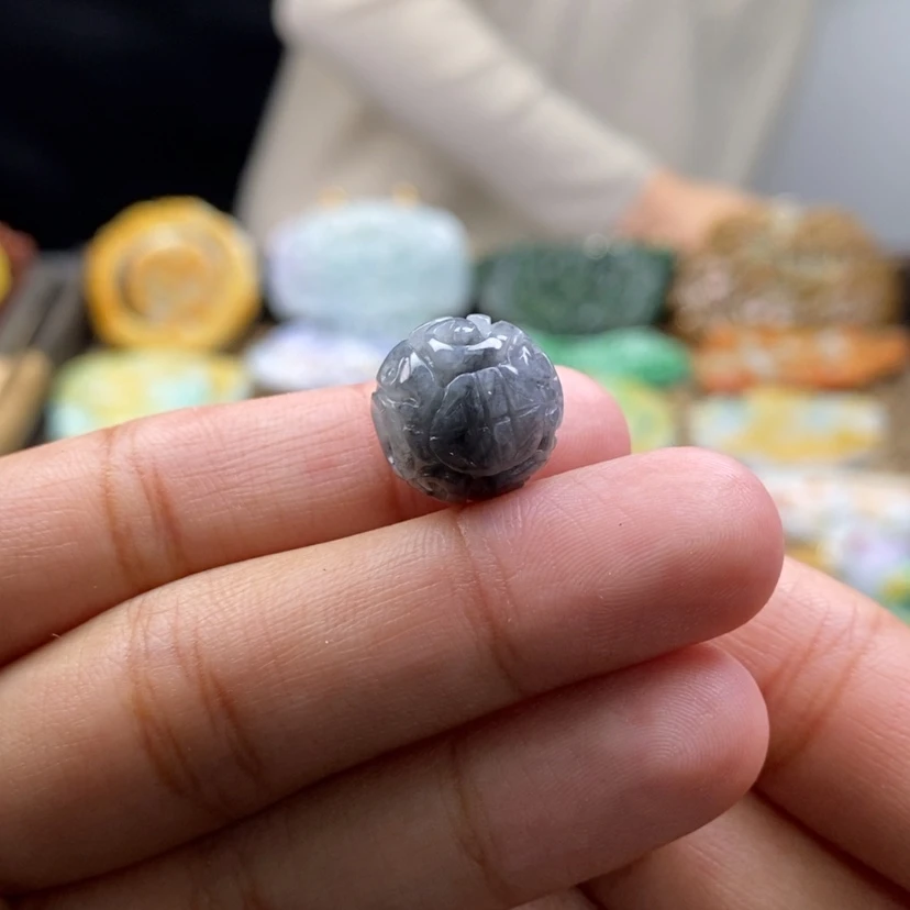 【闪购商品】翡翠颈饰未镶嵌代编织