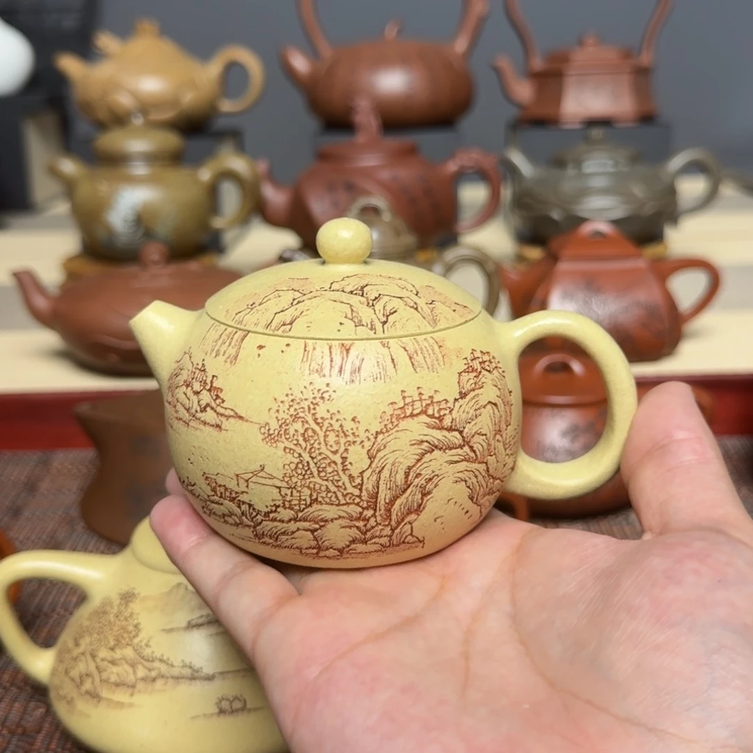 紫砂茶壶田*西施紫砂壶