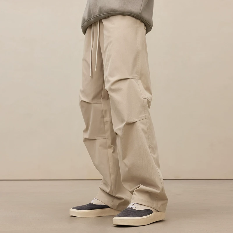 CHINISM赤尘  CH美式工装裤伞兵裤直筒阔腿工装休闲裤2034