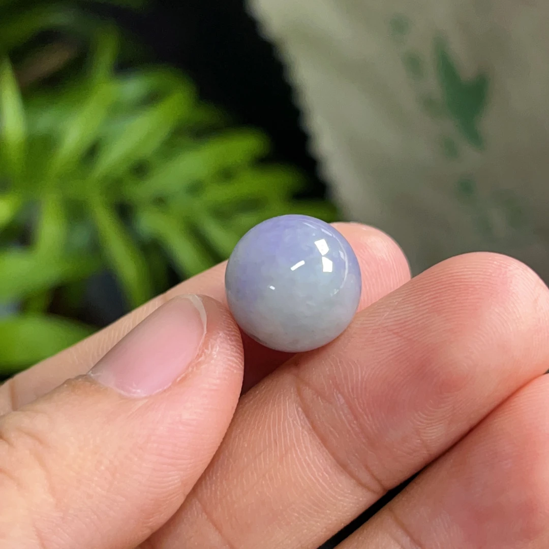 天然翡翠珠子 散珠 顶珠 圆珠 配珠 多宝 手串 珠链 吊坠 卡12.4