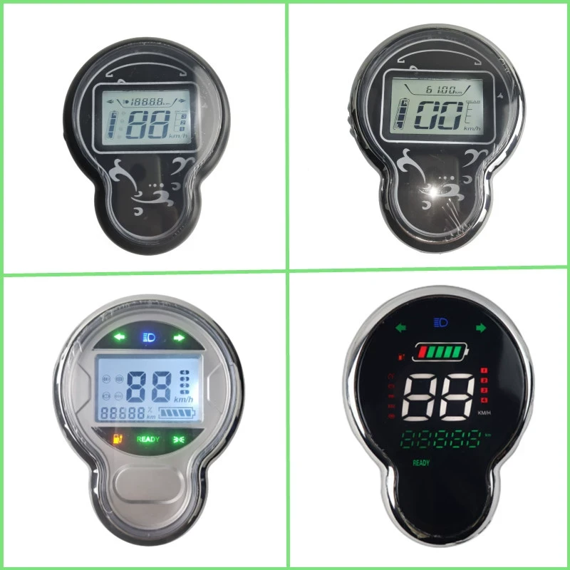 小龟王电动车仪表小绵羊显示器龟车里程表龟车速度表48v60v72v仪