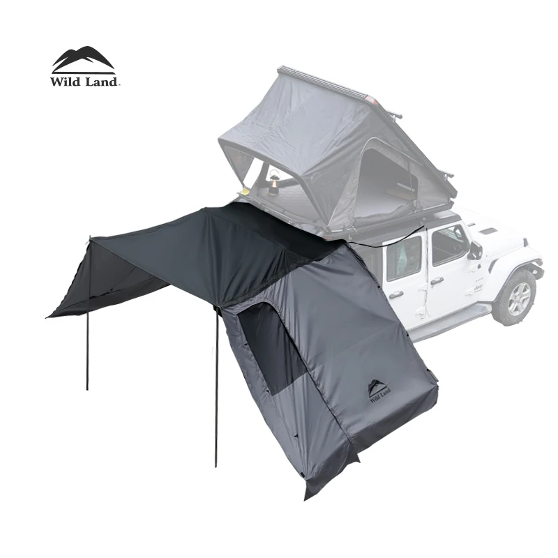 秋野地户外天幕车尾帐篷露营防晒防雨凉棚野营遮阳棚后备用品装备