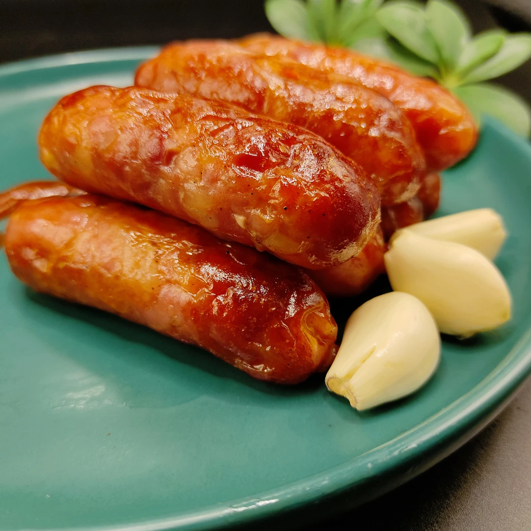 七夕烤肠纯肉烤肠无淀粉烤肠火山石烤肠猪肠衣新鲜传统经典天然