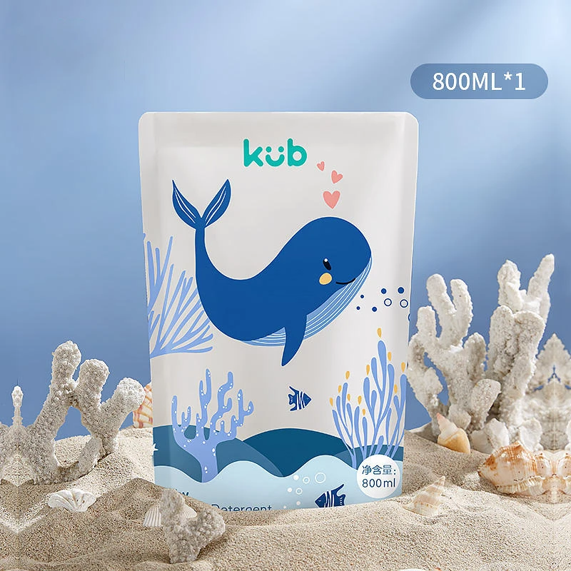 【超值购】KUB可优比婴儿洗衣液抑菌除螨儿童母婴洗衣液家用800ml