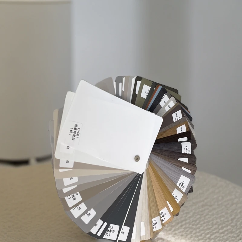 无胶铝蜂窝板材色卡、小样品