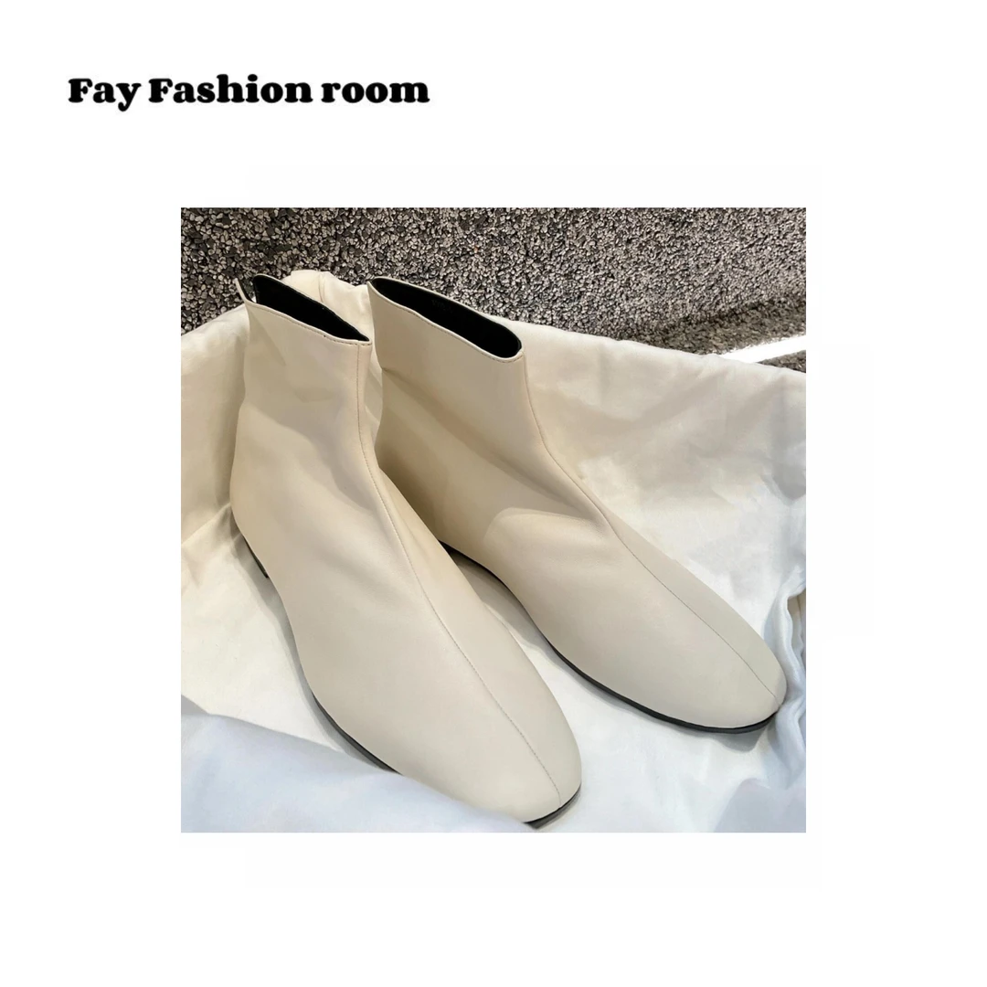 上新 秋季新款小众百搭靴