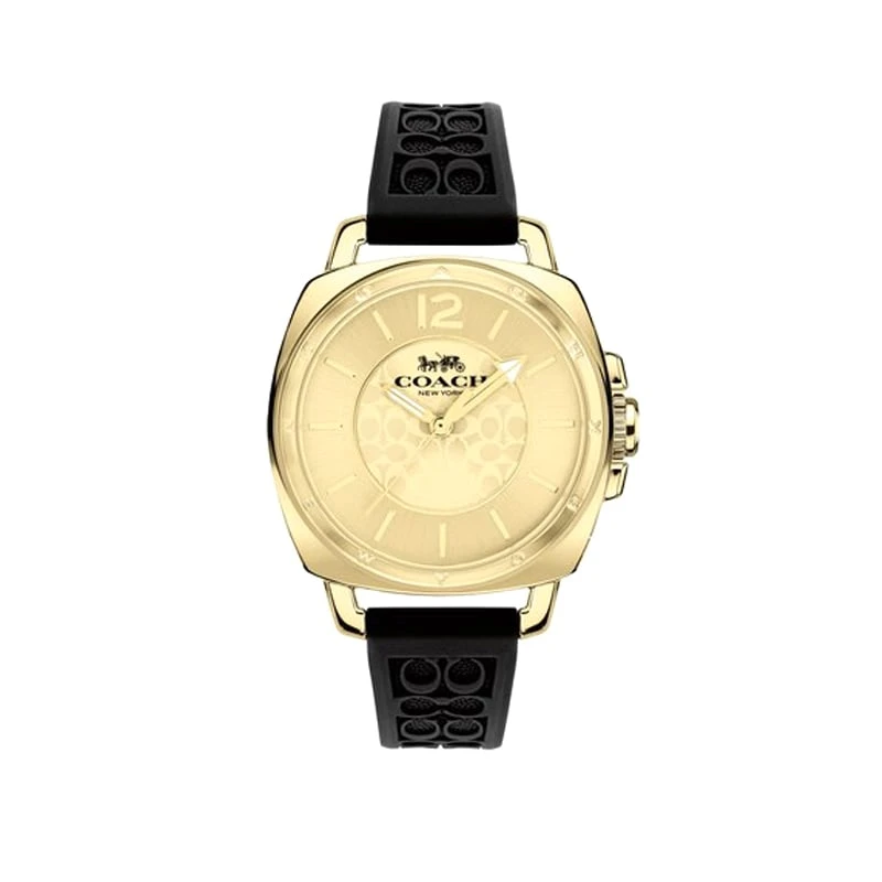 COACH/蔻驰 黑色硅胶轻奢女款【清仓】14503980  34mm