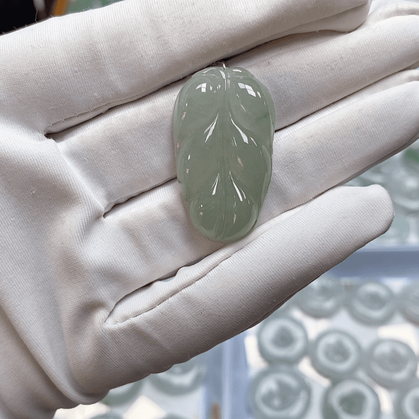 【闪购商品】翡翠颈饰未镶嵌平安扣