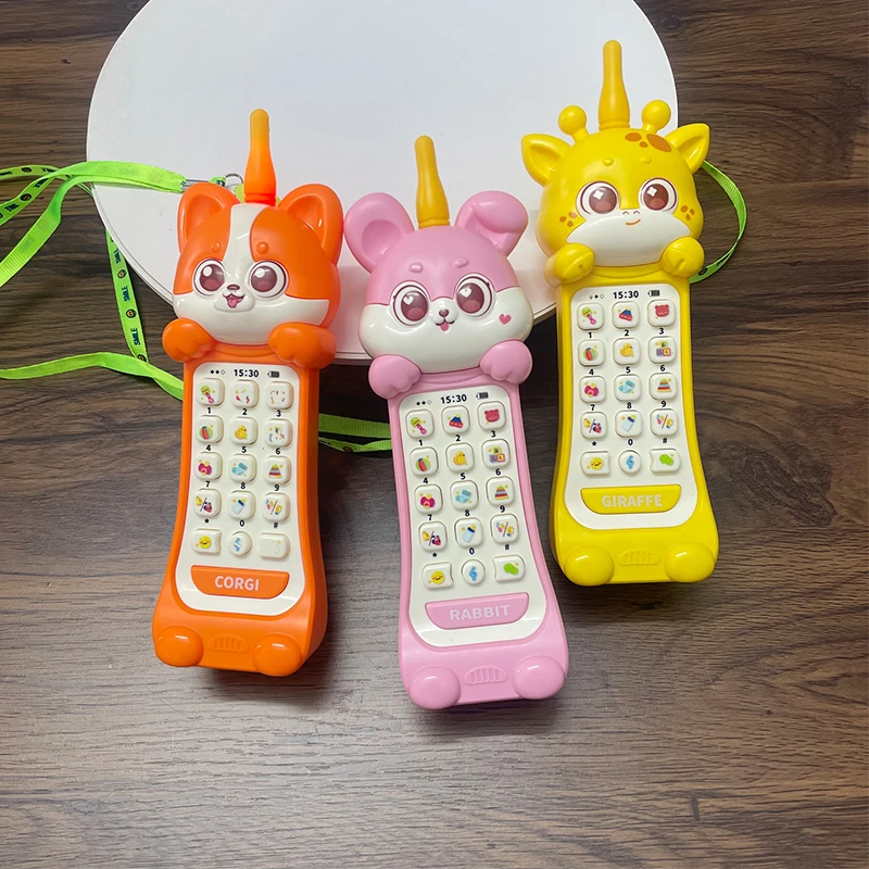 儿童手机电话玩具婴幼儿启蒙宝宝益智早教婴儿音乐仿真电话机男女