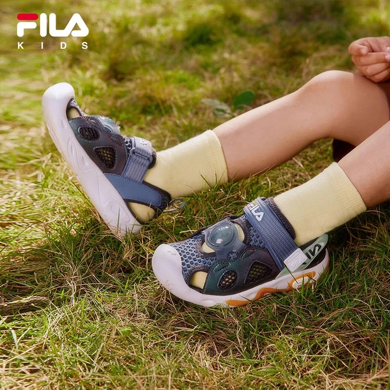 【斐乐儿童】2024年春夏季小童时尚运动舒适儿童涉水凉鞋K54B423802