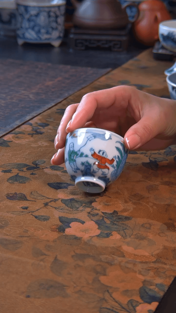 【闪购商品】陶瓷杯仿古