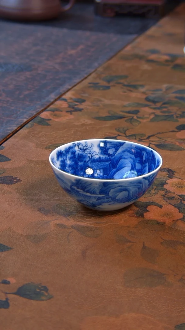 【闪购商品】瓷杯山水