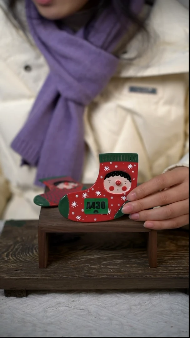 【闪购商品】陶瓷袜子冰箱贴袜子冰箱贴430