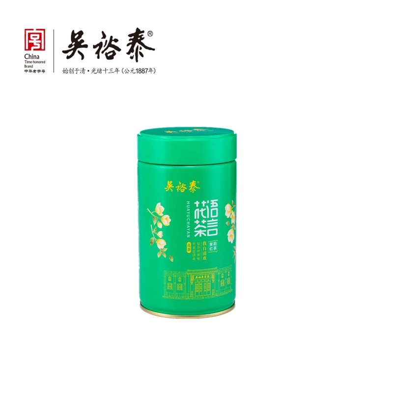 【吴裕泰花茶】花语茶言系列花茶 茉莉红茶单罐装100g