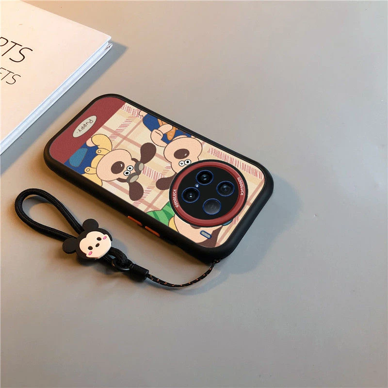 格纹掌门狗vivox100s手机壳全包防摔VIVOx100ultra外女款通用可爱