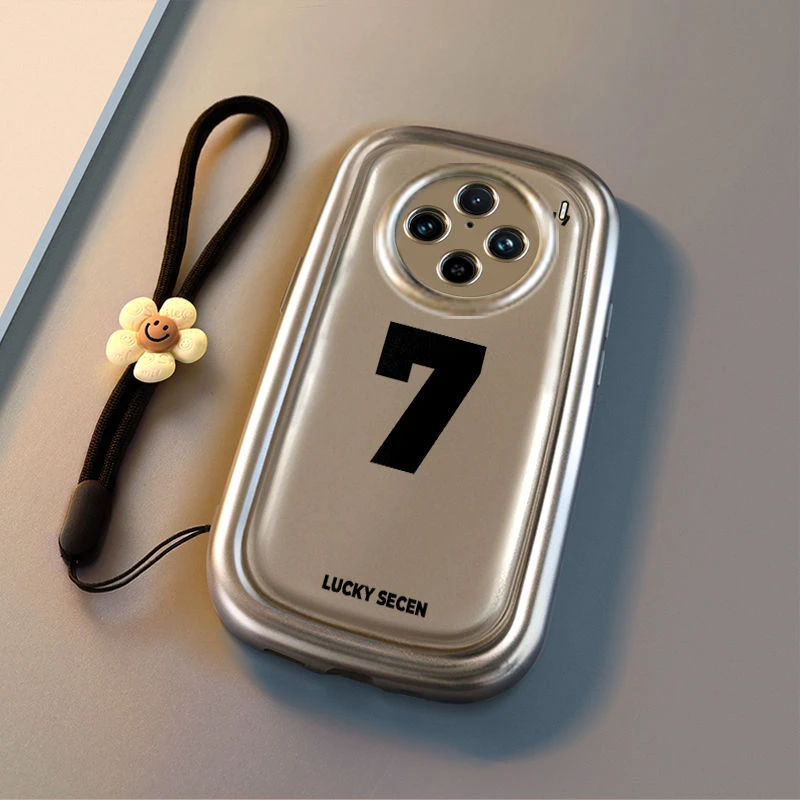 幸运数字7适用于vivox100s手机壳小众防摔VIVOx100pro保护套新款