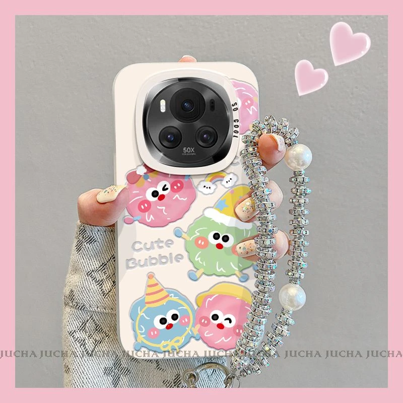 卡通小煤球适用荣耀magic6手机壳小众新款honormagic5pro网红爆款