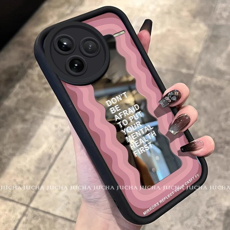 粉条纹字母适用小米红米k80手机壳高颜值小众redmik80pro网红爆款