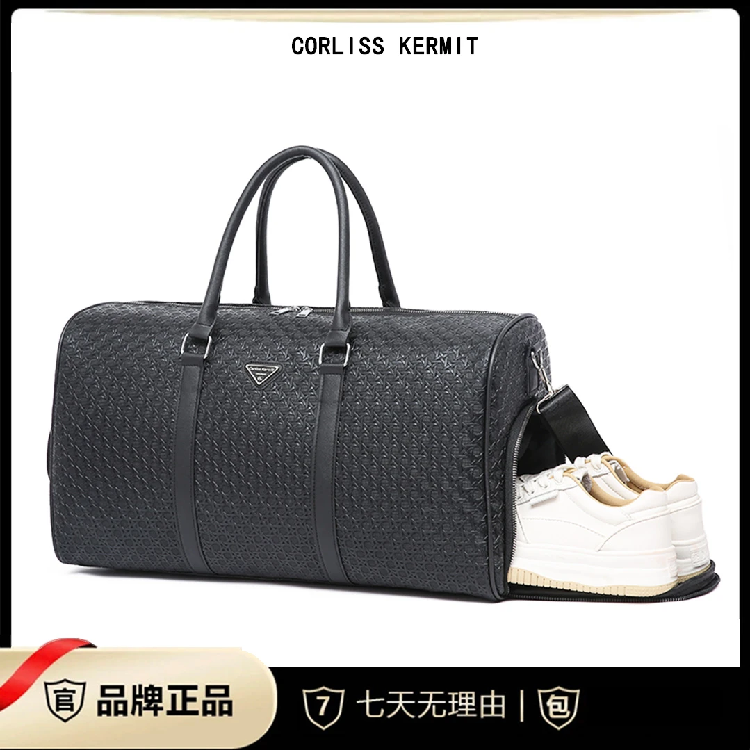 旅行包男女游泳包手提行李包独立鞋仓运动健身包斜挎轻便男士