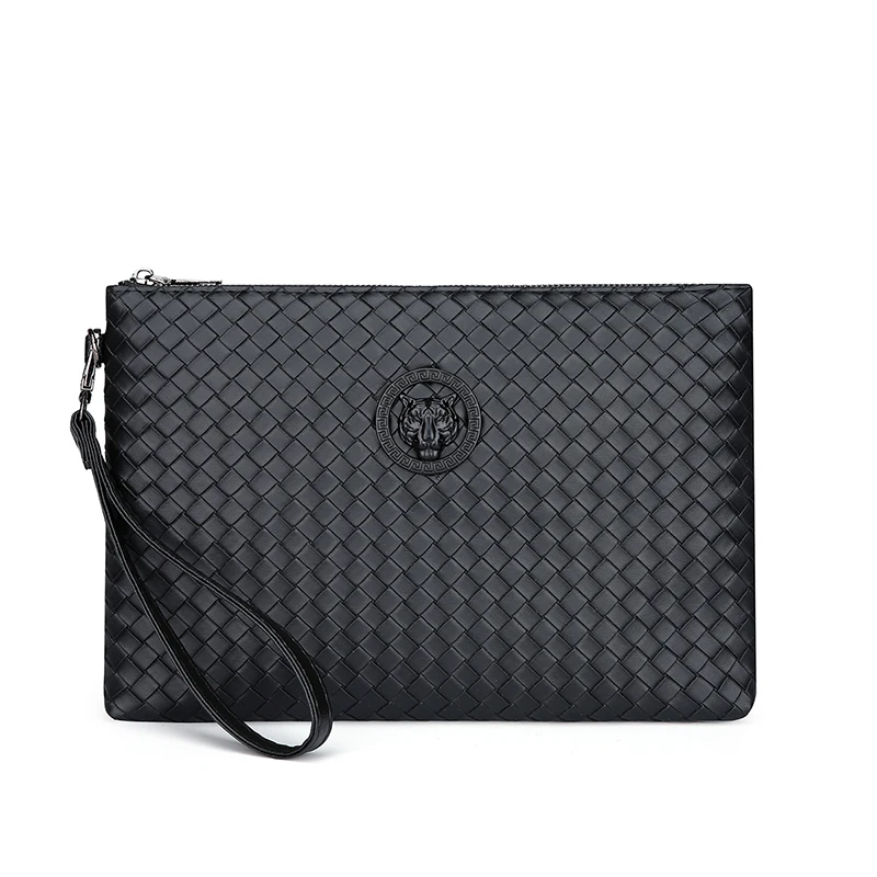 2025时尚虎头男士手拿包商务休闲手拎包包