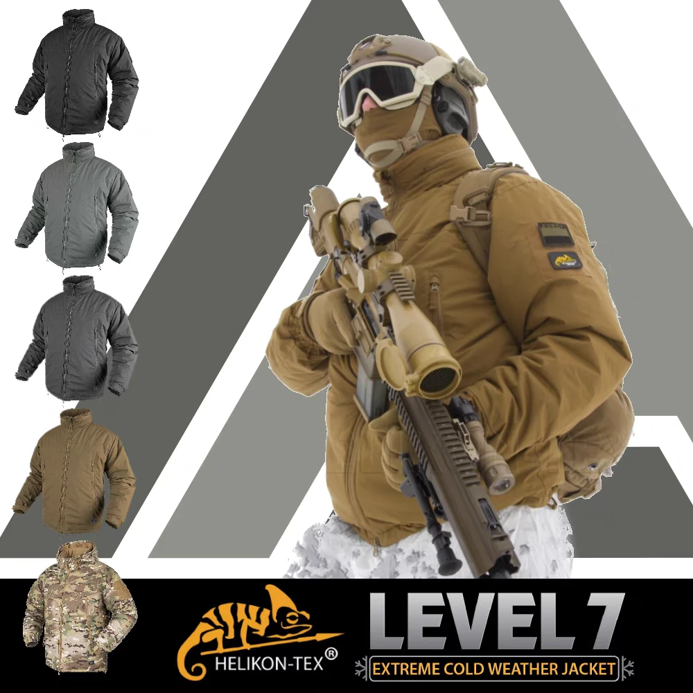 Helikon赫利肯 L7 冬季超轻C棉保暖滑雪登山战术棉服秋冬作战