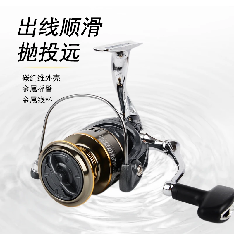 金属纺车轮渔轮渔线轮路亚海竿船钓鱼轮矶钓阀钓远投不锈钢