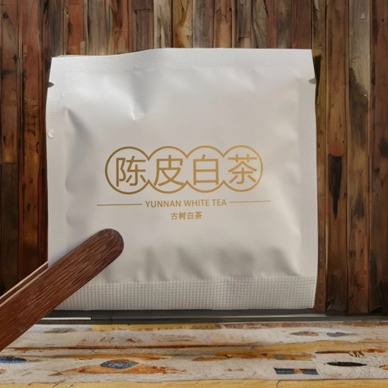 【主播推荐好喝的白茶】陈皮古树白茶  8g*10泡