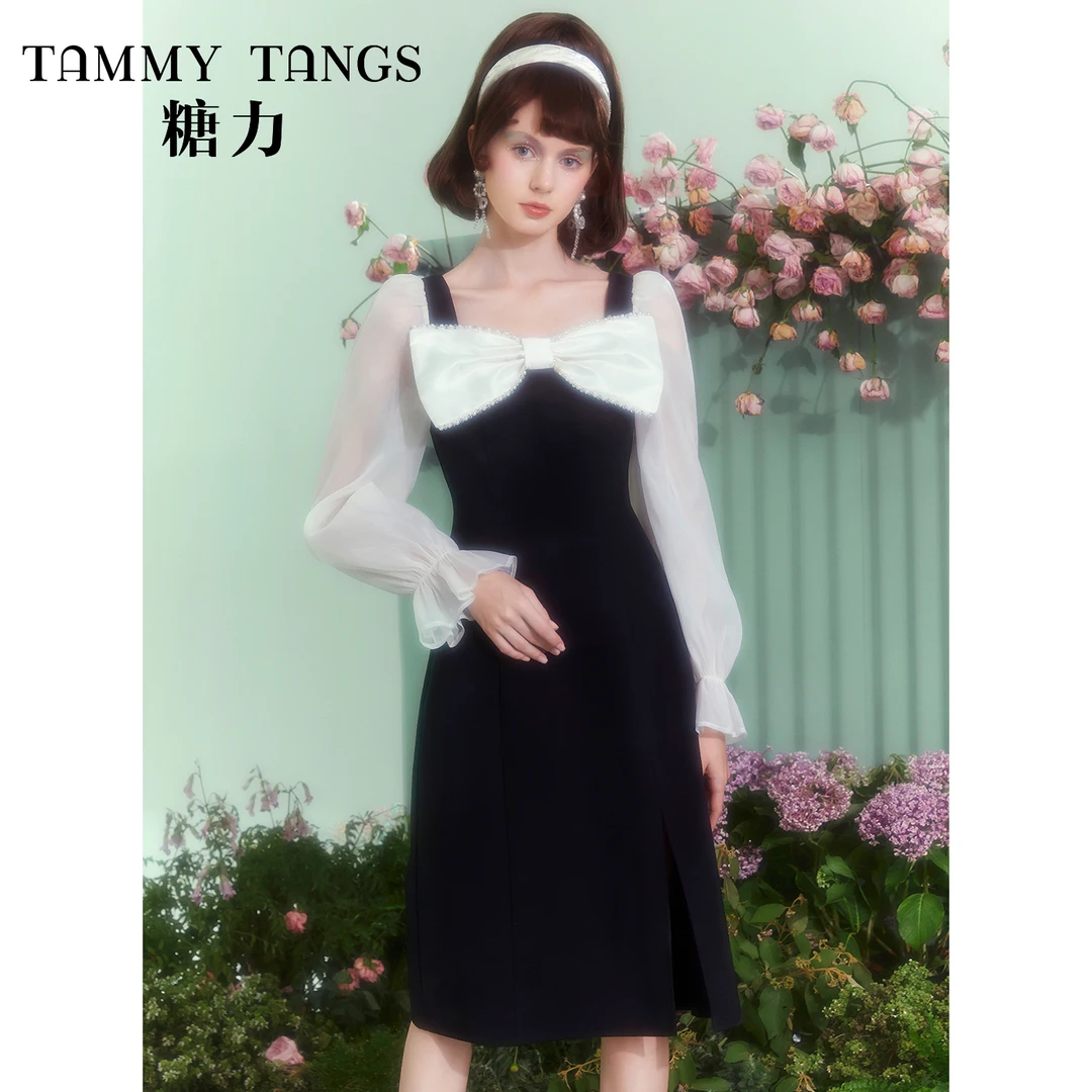 1202【马琦尧专属】糖力中长款连衣裙TWECQ51202