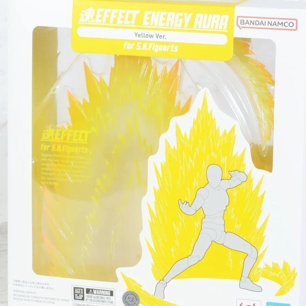 魂EFFECT 1/12 黄色 斗气特效件 爆气 配件（不含素体假人及支架）