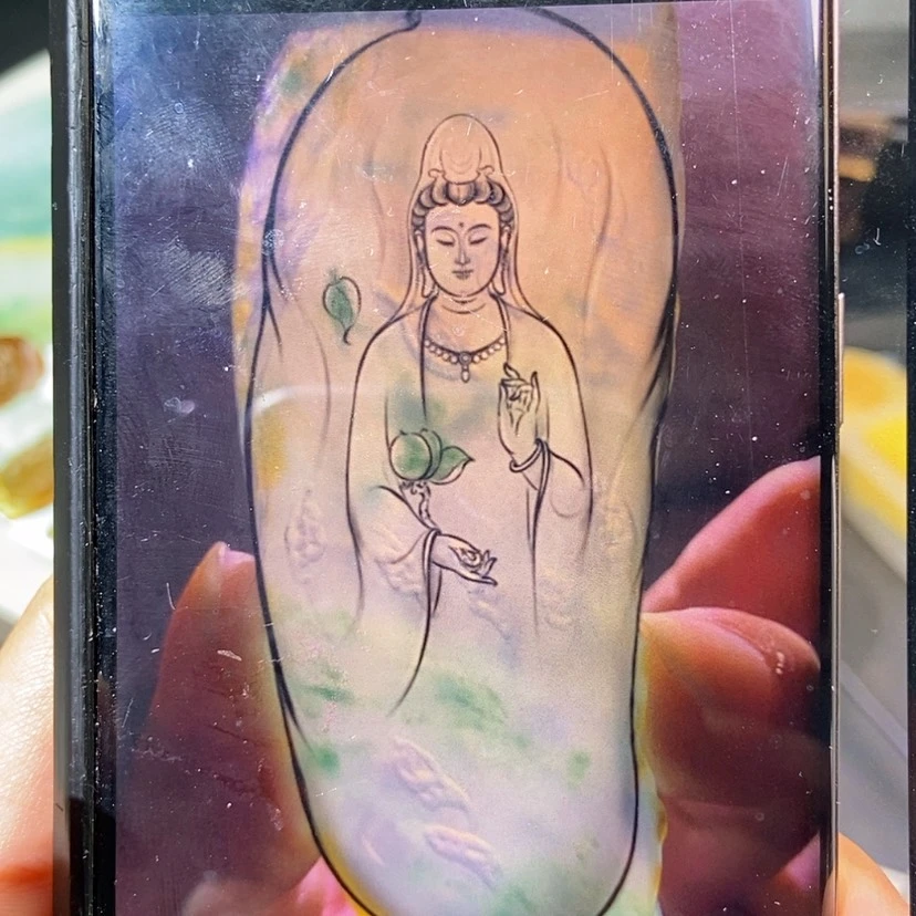 【闪购商品】翡翠颈饰未镶嵌静***?