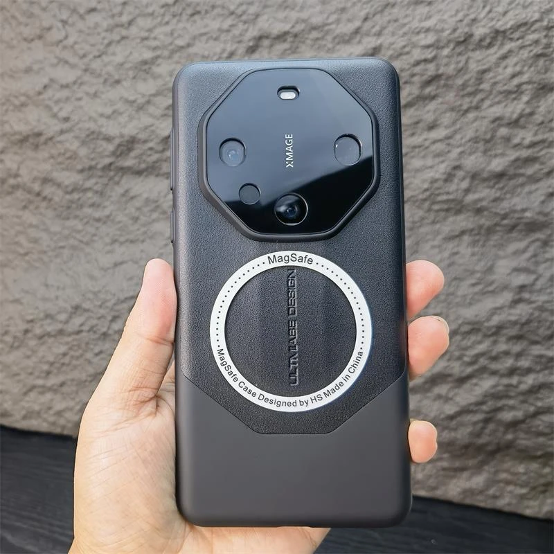 秒变非凡大师华为mate60pro手机壳磁吸支架Mate50RS全包镜头40素