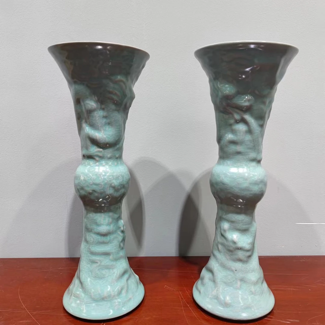 宏泰瓷业 现代精美高端陶瓷赏瓷 大国腾飞 双龙尊