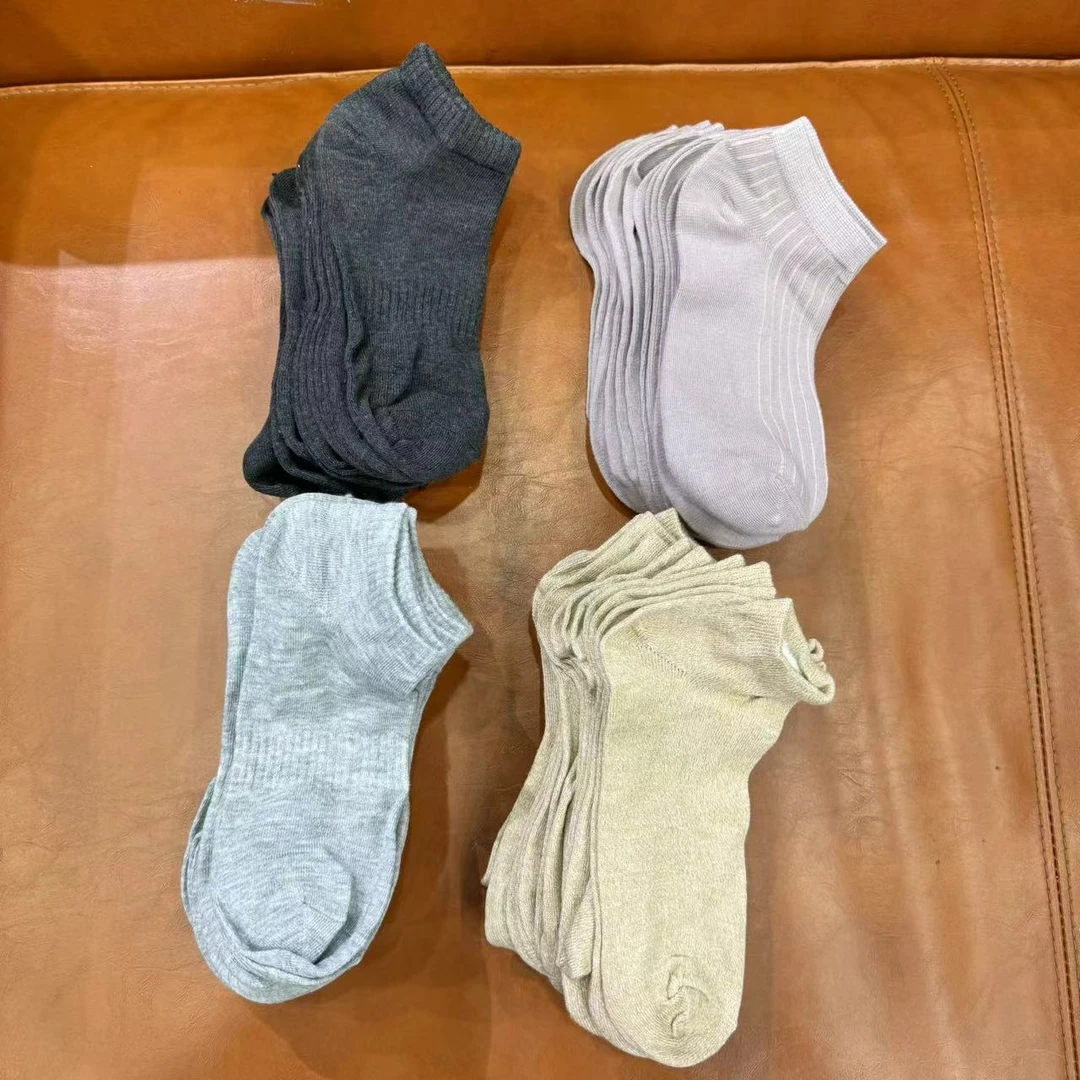 C11春夏中筒袜百搭袜子颜色随机网格袜