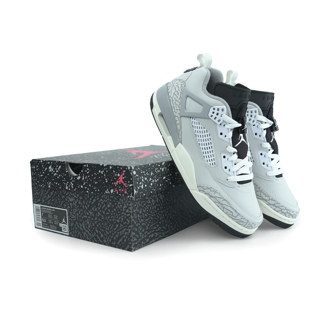 NIKE Jordan Spizike 舒适减震耐磨低帮篮球鞋男款灰色HQ1191-011