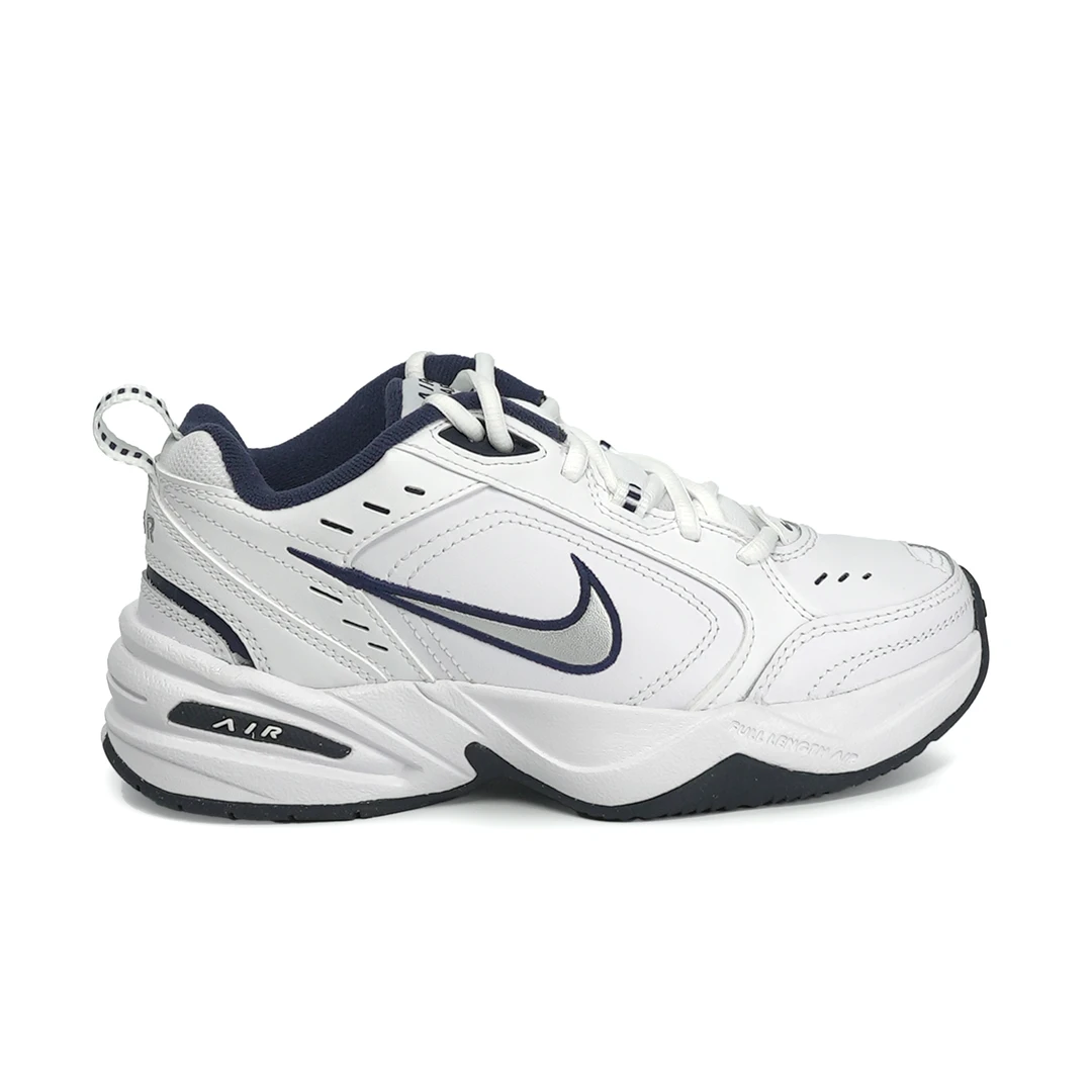 Nike Air Monarch 4 复古经典增高老爹鞋男女款蓝白415445-102