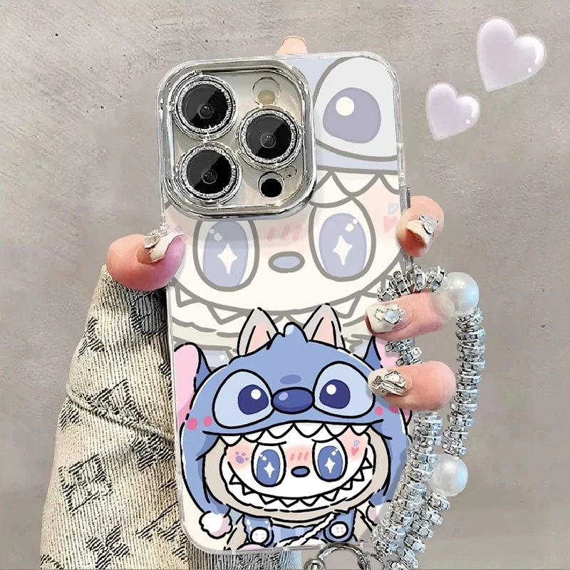 可爱拉布布适用iPhone16promax苹果15/14/13小米OPPOvivo华手机壳