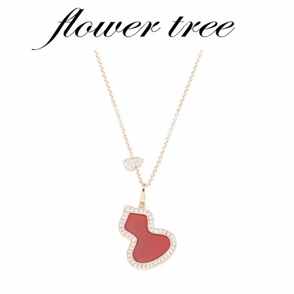 铜合金项链 葫芦项链 CNC精工 新中式福禄项链