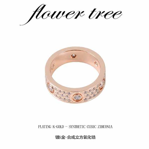 合金锆石戒指 TUTU 满天星戒指 时尚满钻经典