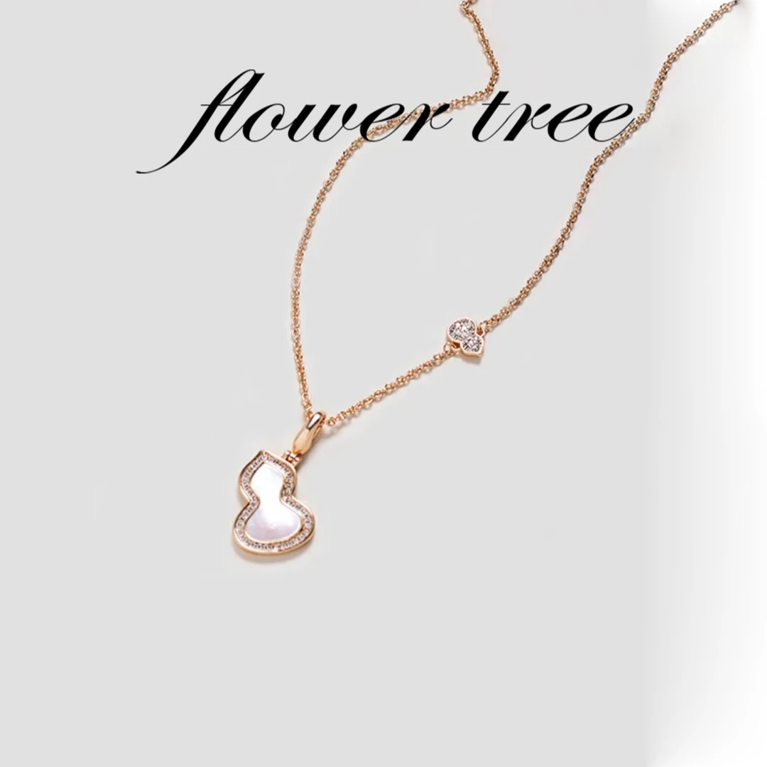 合金项链 0478 葫芦项链 CNC精工  新中式福禄项链