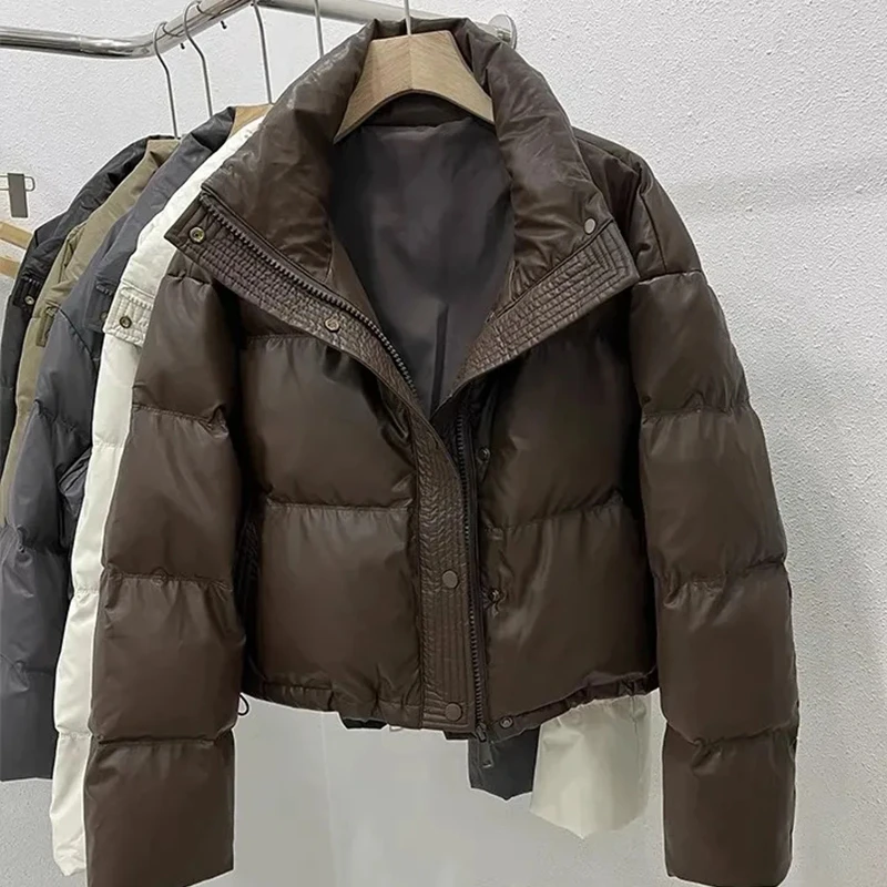 短款棉服外套冬天女装夹棉加厚洋气小棉袄爆款2025新款大码面包服