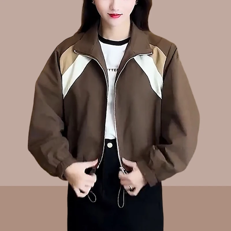 百搭小香风外套女外穿洋气时尚2025新款小个子休闲气质短款上衣秋