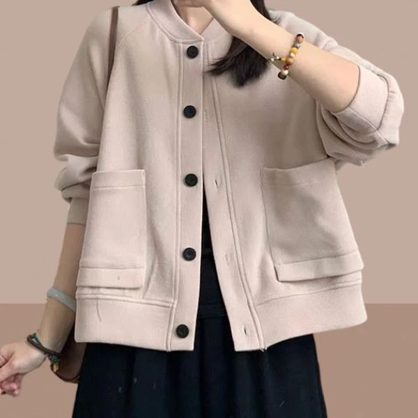 百搭春秋外套女爆款2025春季新款高级感洋气休闲女装时髦上档次