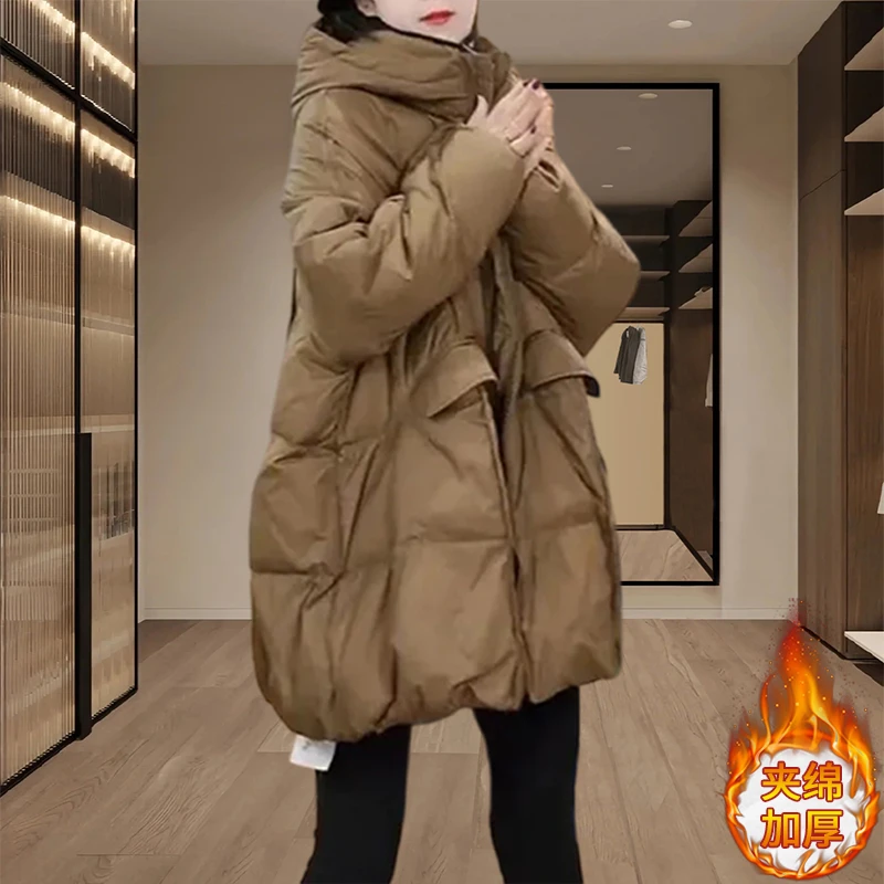 洋气上档次棉服外套女2025秋冬款微胖上档次上衣时尚网红爆款减龄