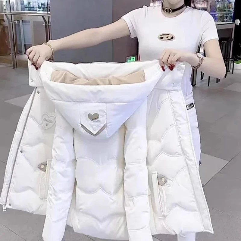 棉衣棉服女款2025冬季新款棉袄夹棉外套爆款加厚小个子女装洋气潮
