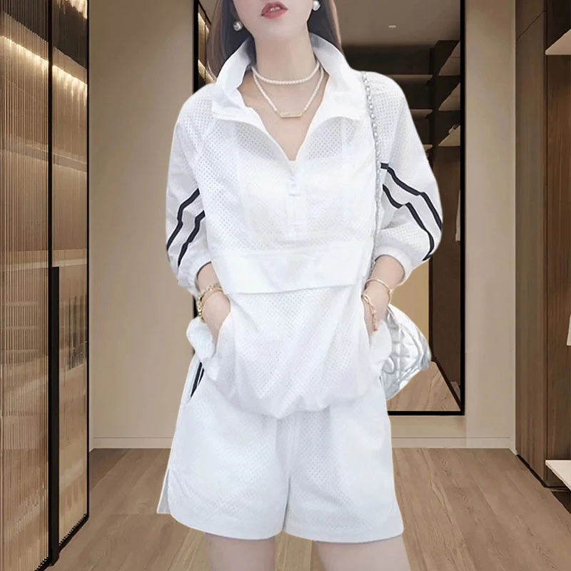 小个子上档次套装2025新款夏季洋气时髦网红爆款时尚气质一整套女