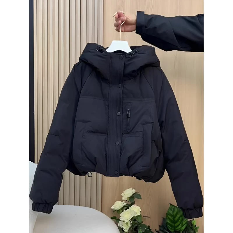 冬季棉服外套女2025新款洋气夹棉厚外套上档次棉袄小个子高级感潮